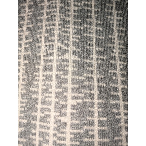 Sioni Cardigan Womens XL Open Front Soft Knit Sweater Gray White Preppy City - Picture 6 of 11